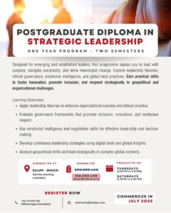 PGD in Strategic Leadership
